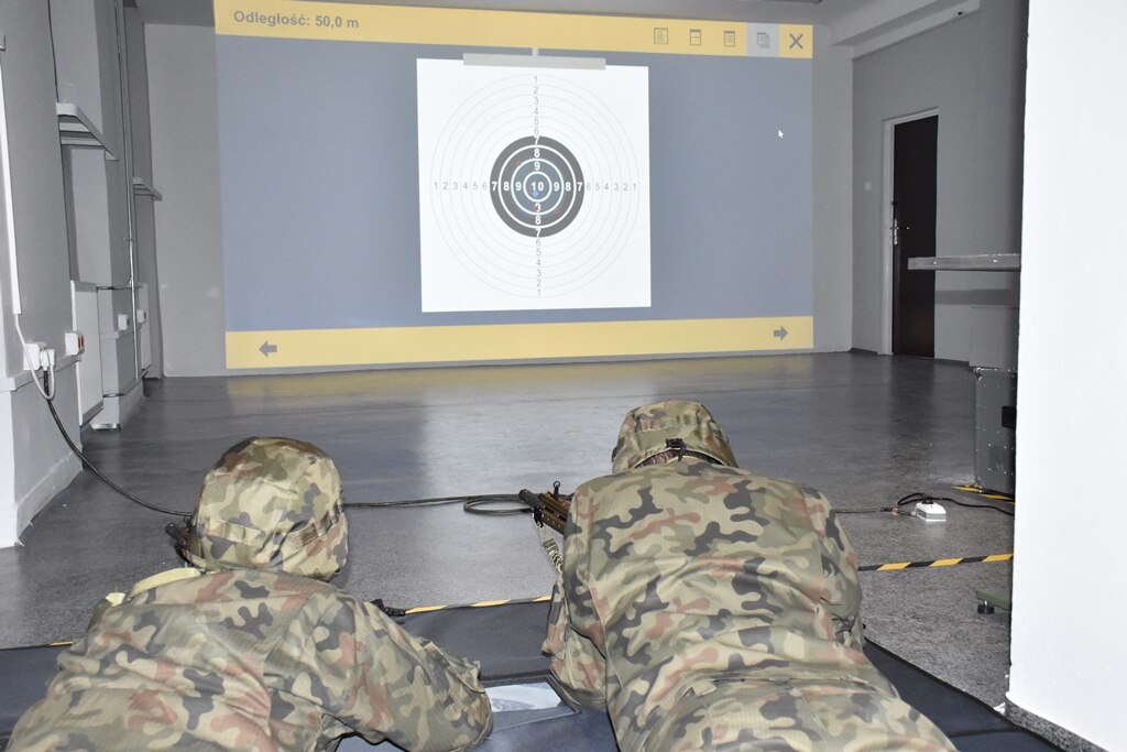 wirtualna strzelnica laserowa POJEDYNEK w Skarżysku - Kamiennej