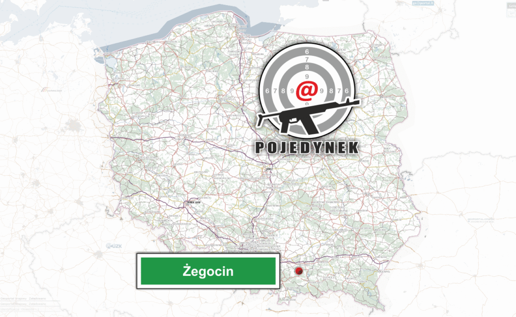 Żegocin z wirtualną strzelnicą Pojedynek