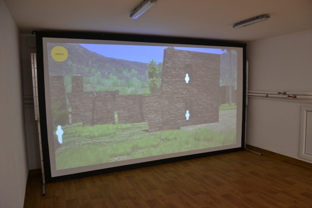 Pojedynek | wirtualna strzelnica w Gminnym Ośrodku Kultury w Domaradzu | system szkolno-treningowy POJEDYNEK