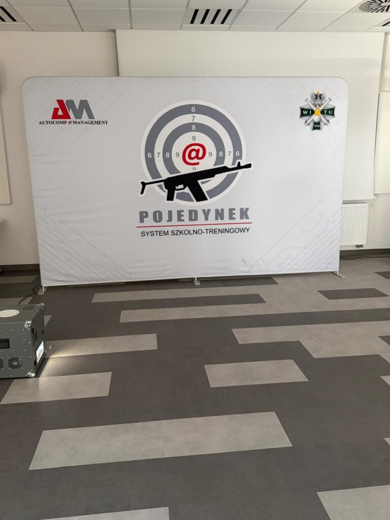 Wirtualna strzelnica w Parku Technologii Kosmicznych w Zielonej Górze. System szkolno-treningowy POJEDYNEK. Strzelnica w powiecie.