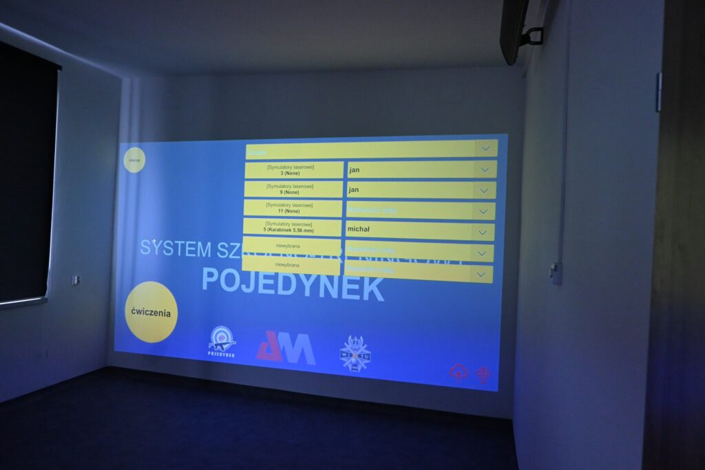 Wirtualna strzelnica w Dulczy Wielkiej. System szkolno-treningowy POJEDYNEK. Autocomp Management